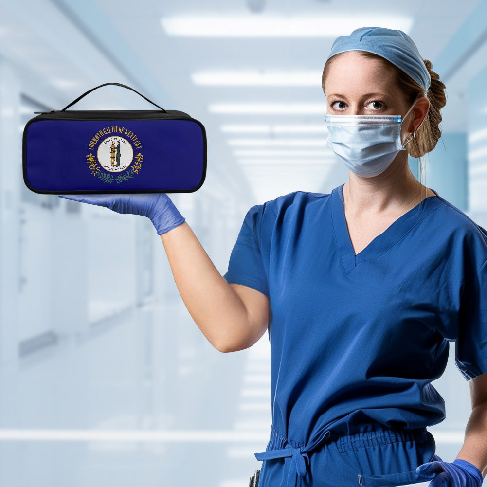 Kentucky Flag Inspired Stethoscope Storage Bag