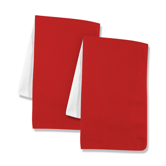 Tonga Flag Inspired Kitchen Towel 40X60cm (Pack of 2) | Printed In the USA