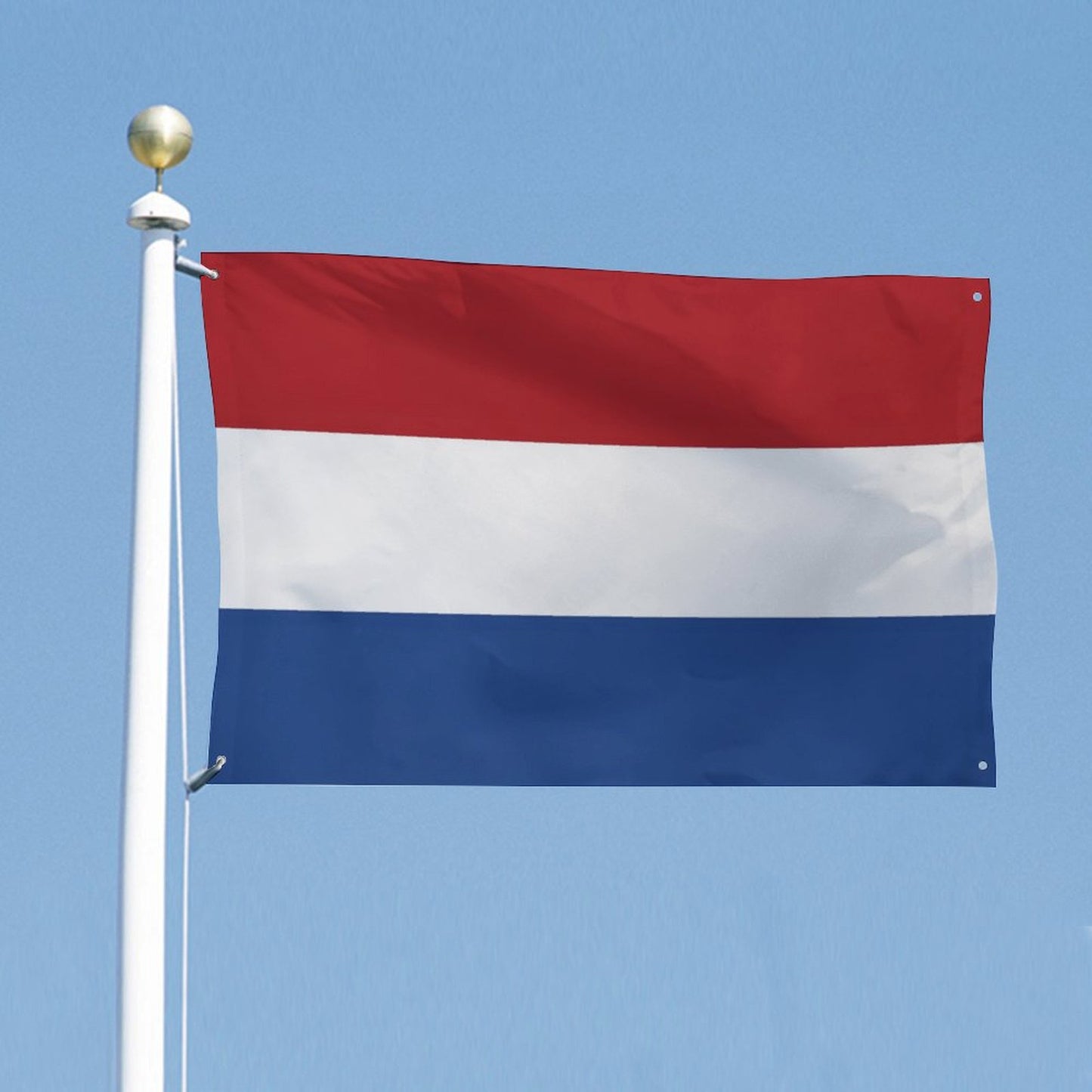 Netherlands Flag Inspired Wall Mount Flag with Four Grommets (35x59 in)