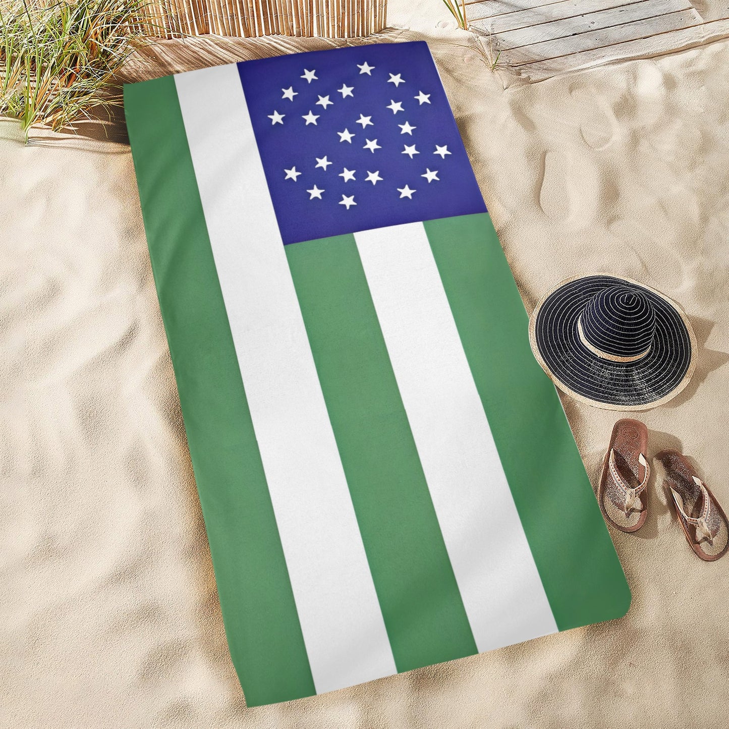 NYPD Flag Beach Towel 31"x71" (Made in USA)