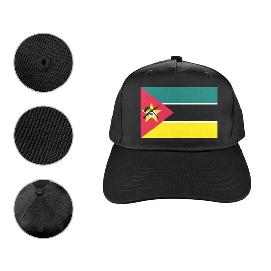 Mozambique Flag Inspired Baseball Cap | Printed in the USA