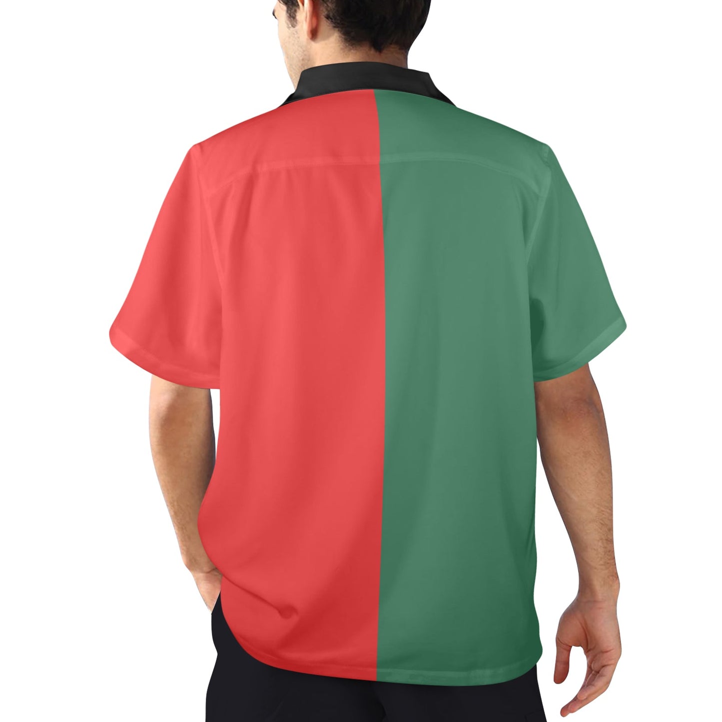 Mexico Flag Inspired Men's Hawaiian Shirt | Ships from USA