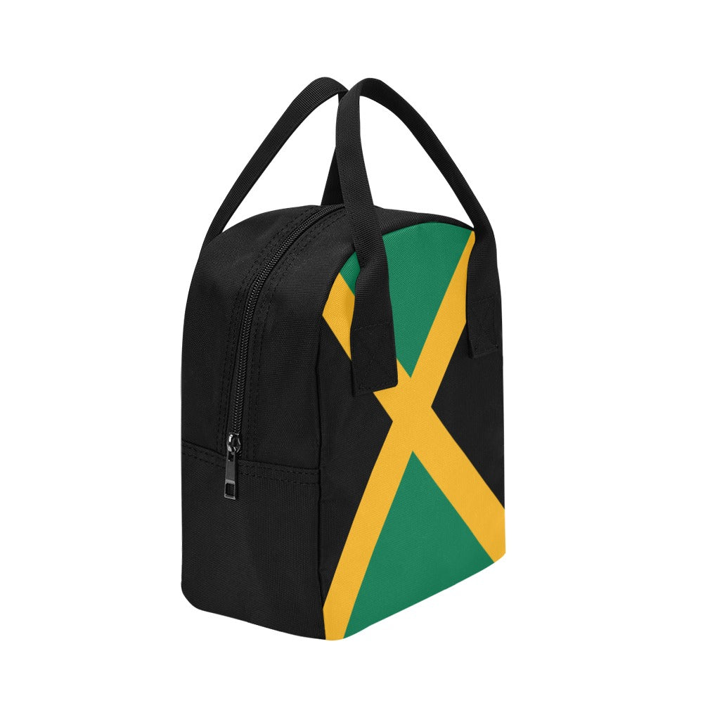 Jamaica Flag Inspired Insulated Lunch Bag