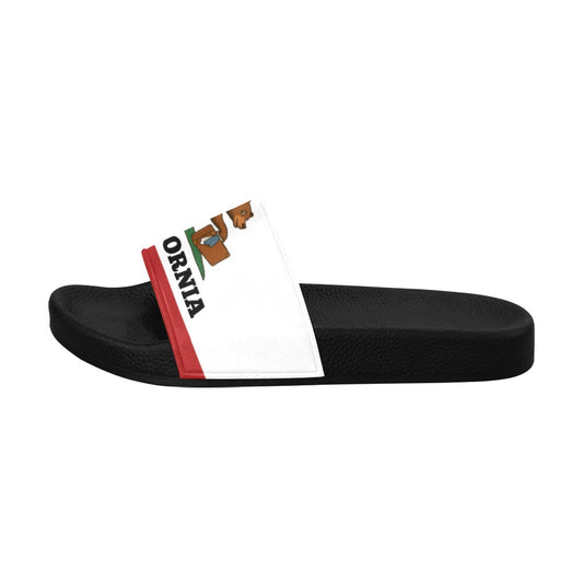 California Flag Inspired (COMMIEFORNIA) Women's Slide Sandals