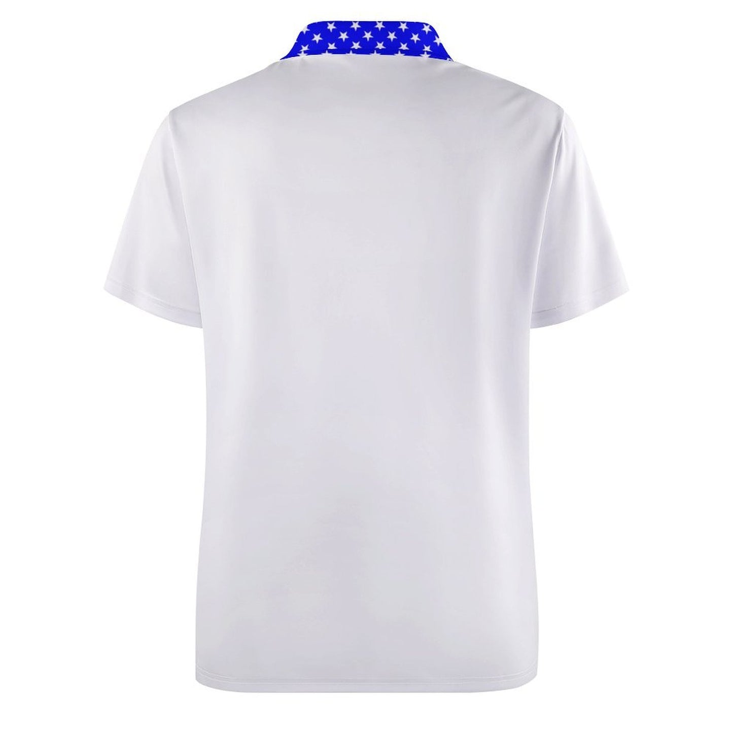 USA/American Flag Inspired Women's Straight Fit Polo Shirt