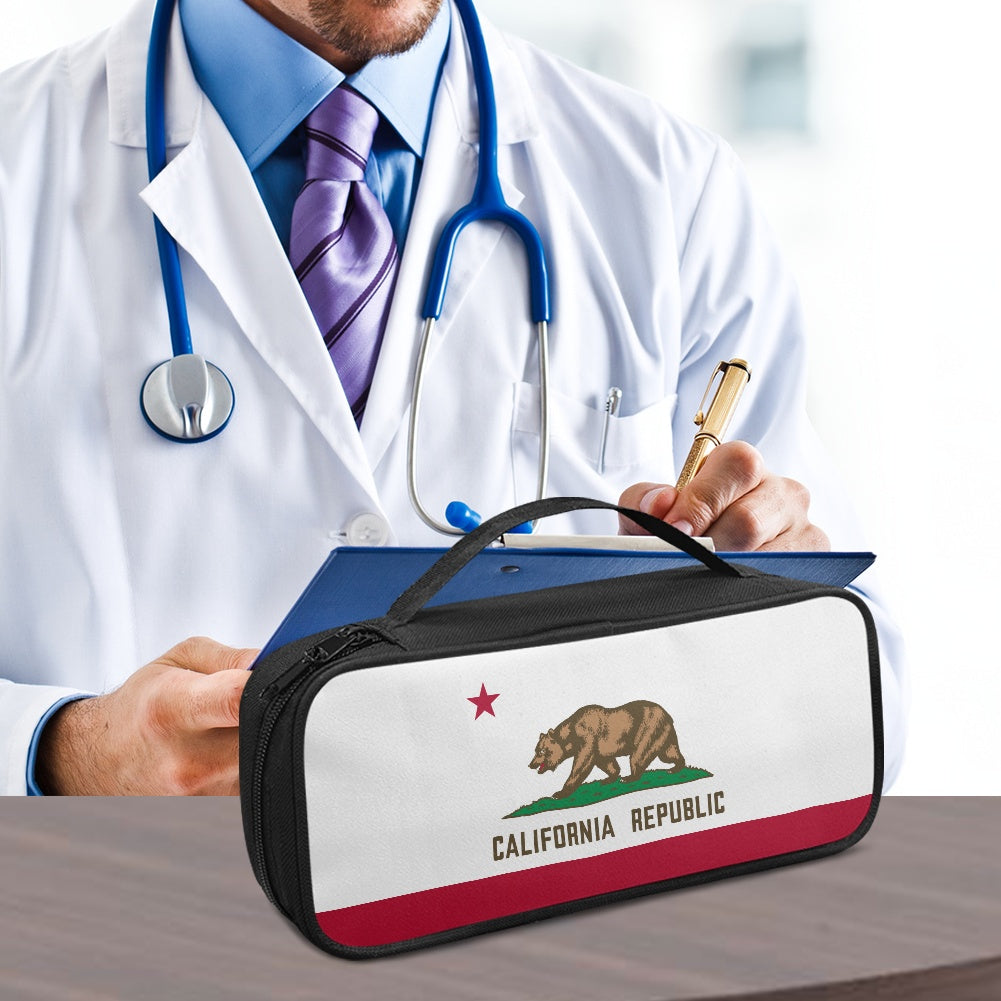 California Flag Inspired Stethoscope Storage Bag