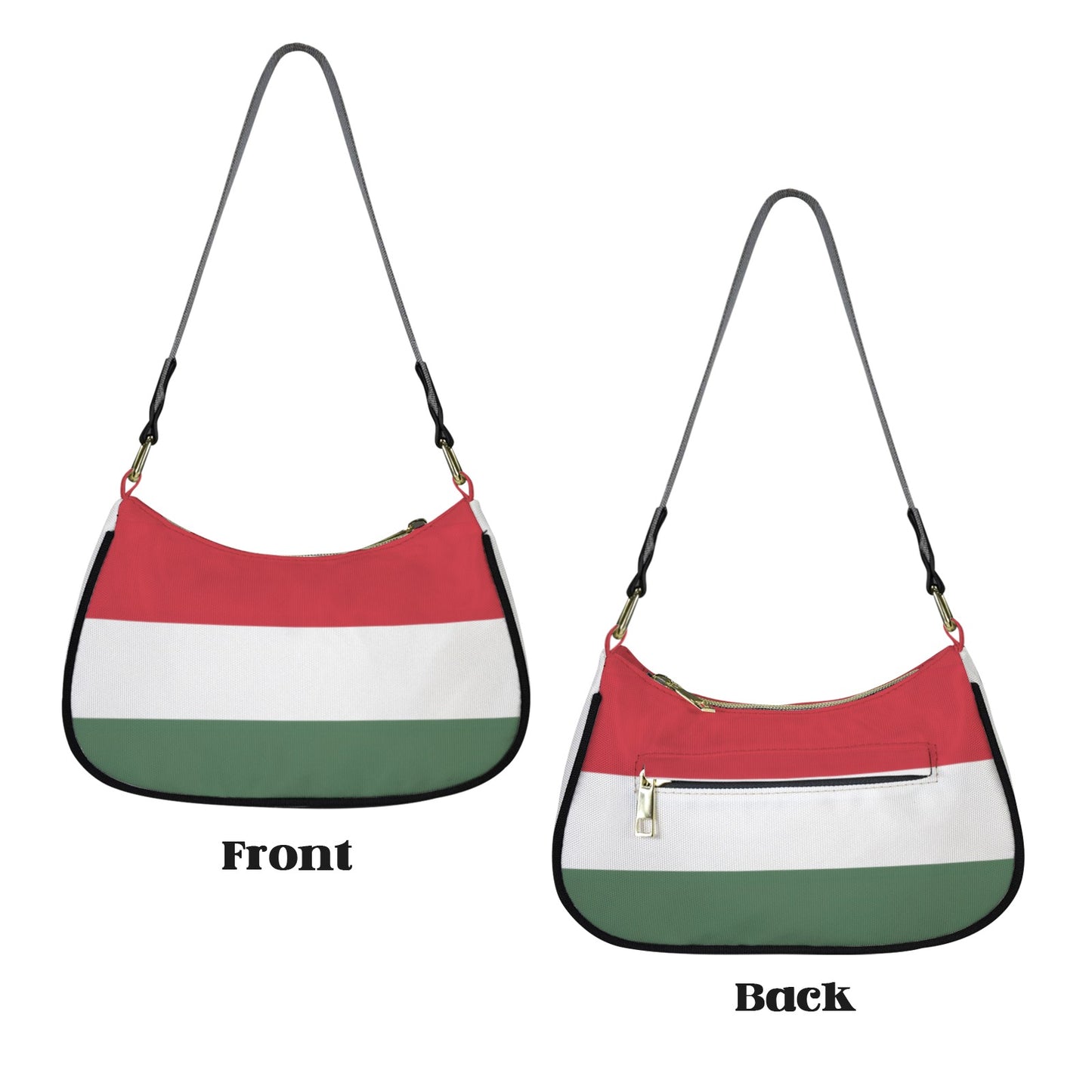 Hungary Flag Inspired Women's Shoulder Bag