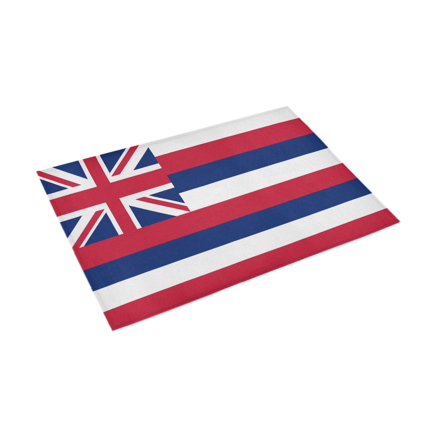 Hawaii Flag Inspired Doormat 30" x 18" (Sponge Material)