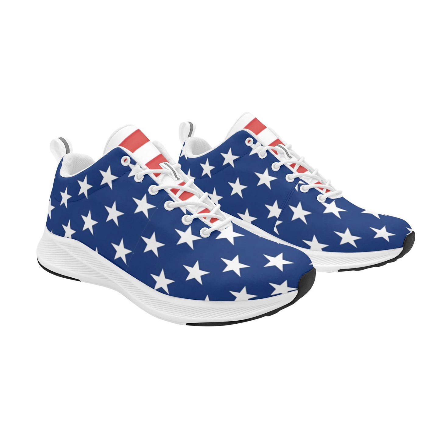 USA/American Flag Inspired Women's Alpha Running Shoes