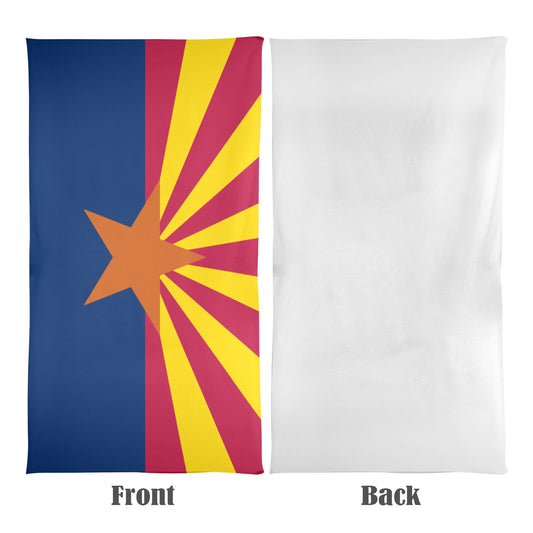 Arizona Flag Beach Towel 31"x71" (Made in USA)