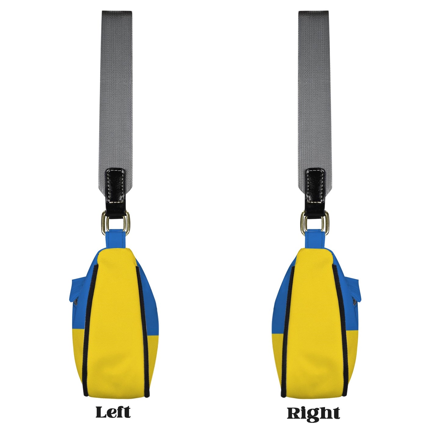 Ukraine Flag Inspired Women's Shoulder Bag