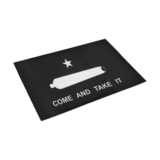Come and Take It Flag Inspired Doormat 30" x 18" (Sponge Material)