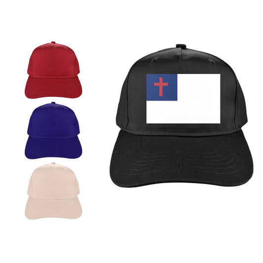 Christian Flag Baseball Cap (Made in USA)