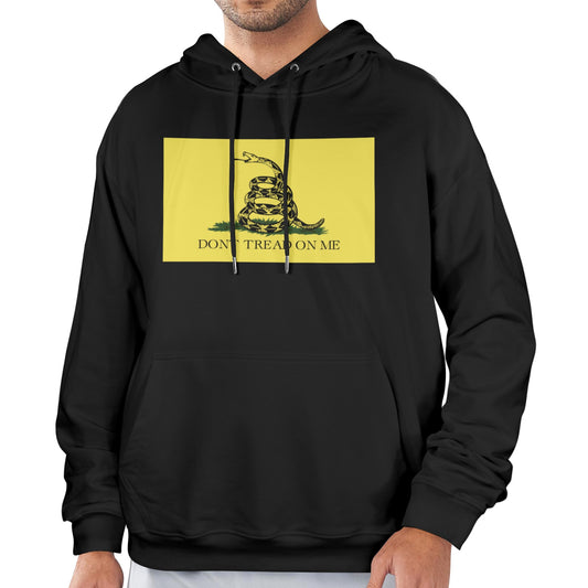 Gadsden Flag Inspired Men's Hoodie (Made in the USA)