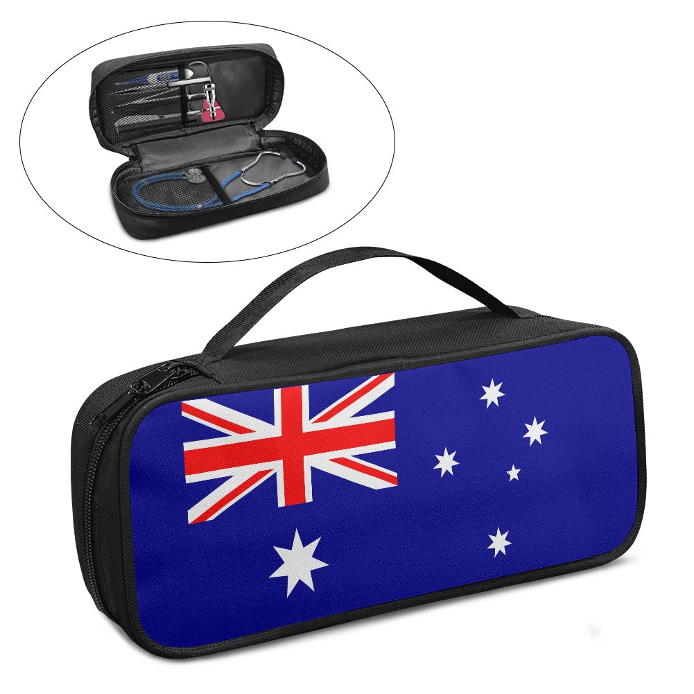 Australia Flag Inspired Stethoscope Storage Bag
