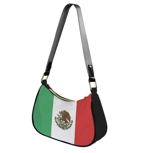 Mexico Flag Inspired Women's Shoulder Bag