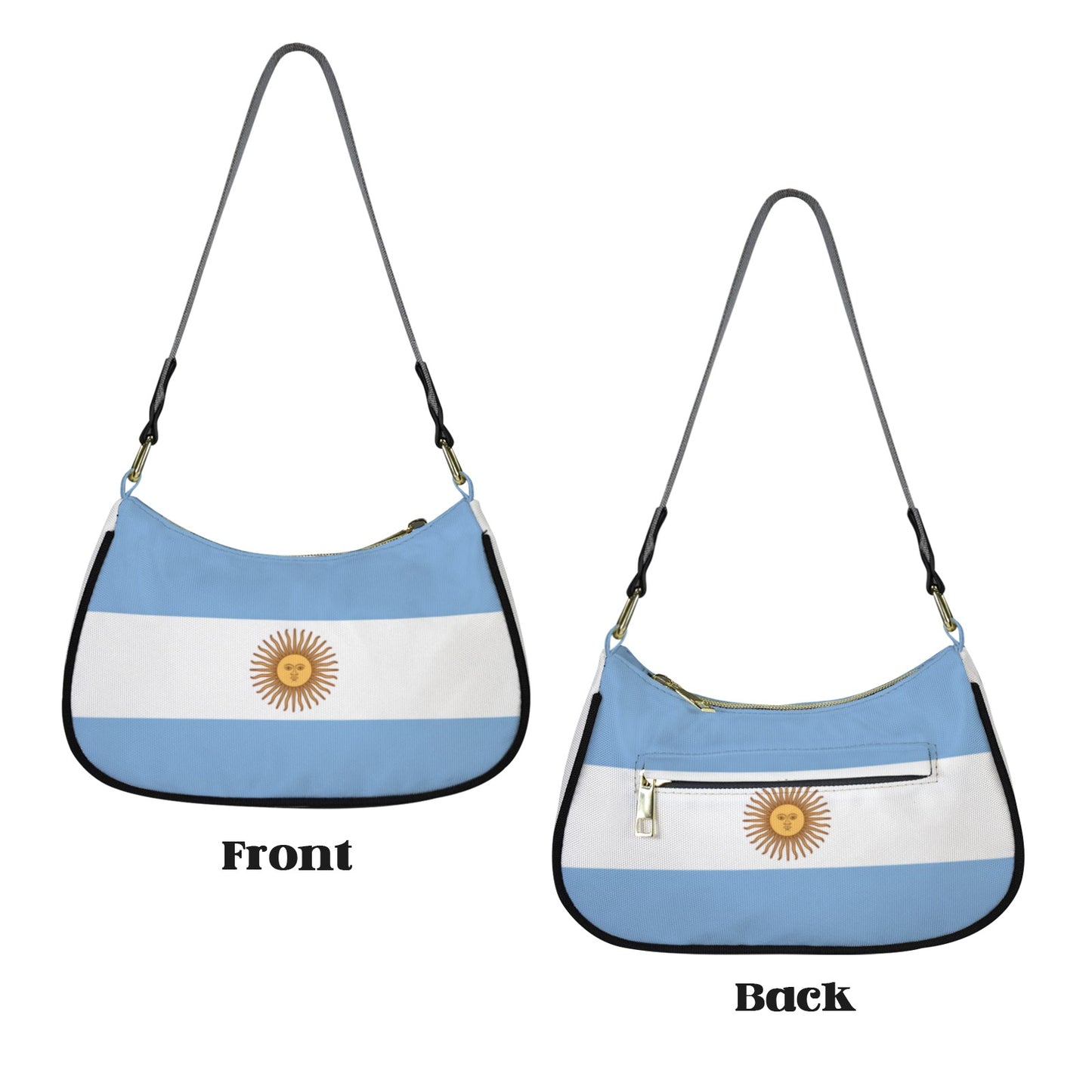 Argentina Flag Inspired Women's Shoulder Bag