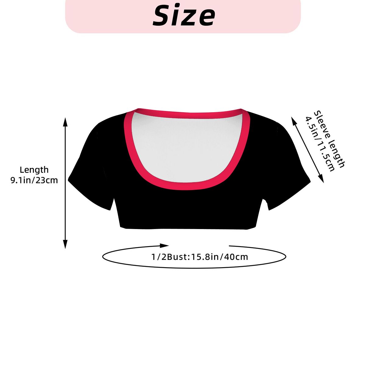 Thin Red Line Flag Inspired Women's 1/2 Cut Short Sleeve T-Shirt Style-2