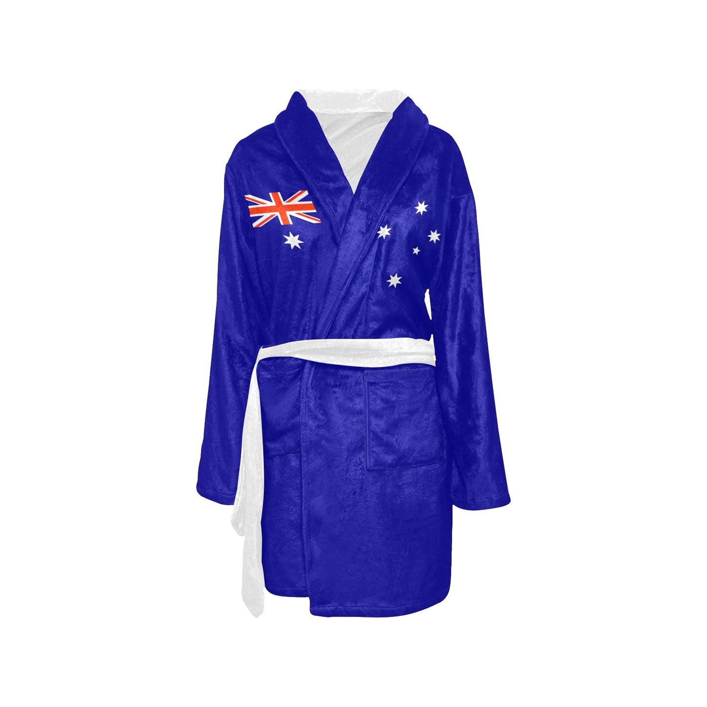 Australia Flag Inspired Women's Fleece Robe