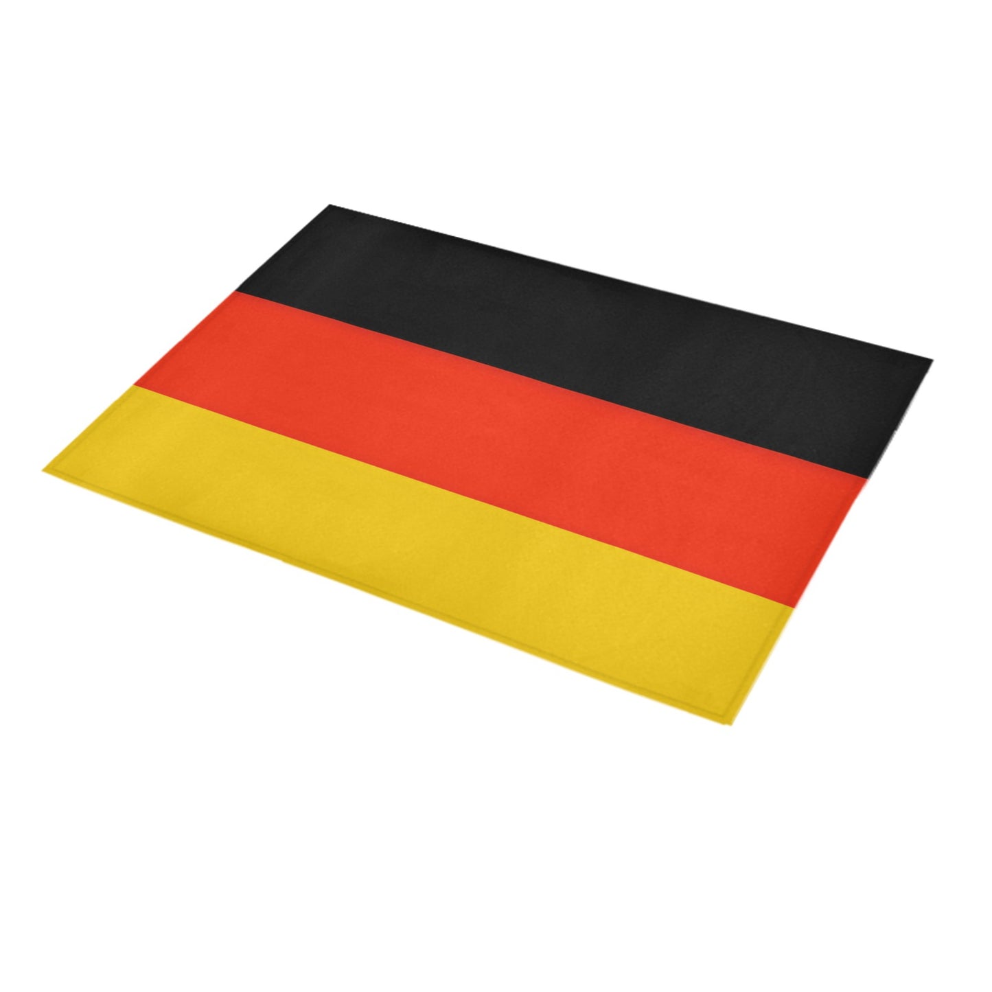Germany Flag Inspired Doormat 30" x 18" (Sponge Material)