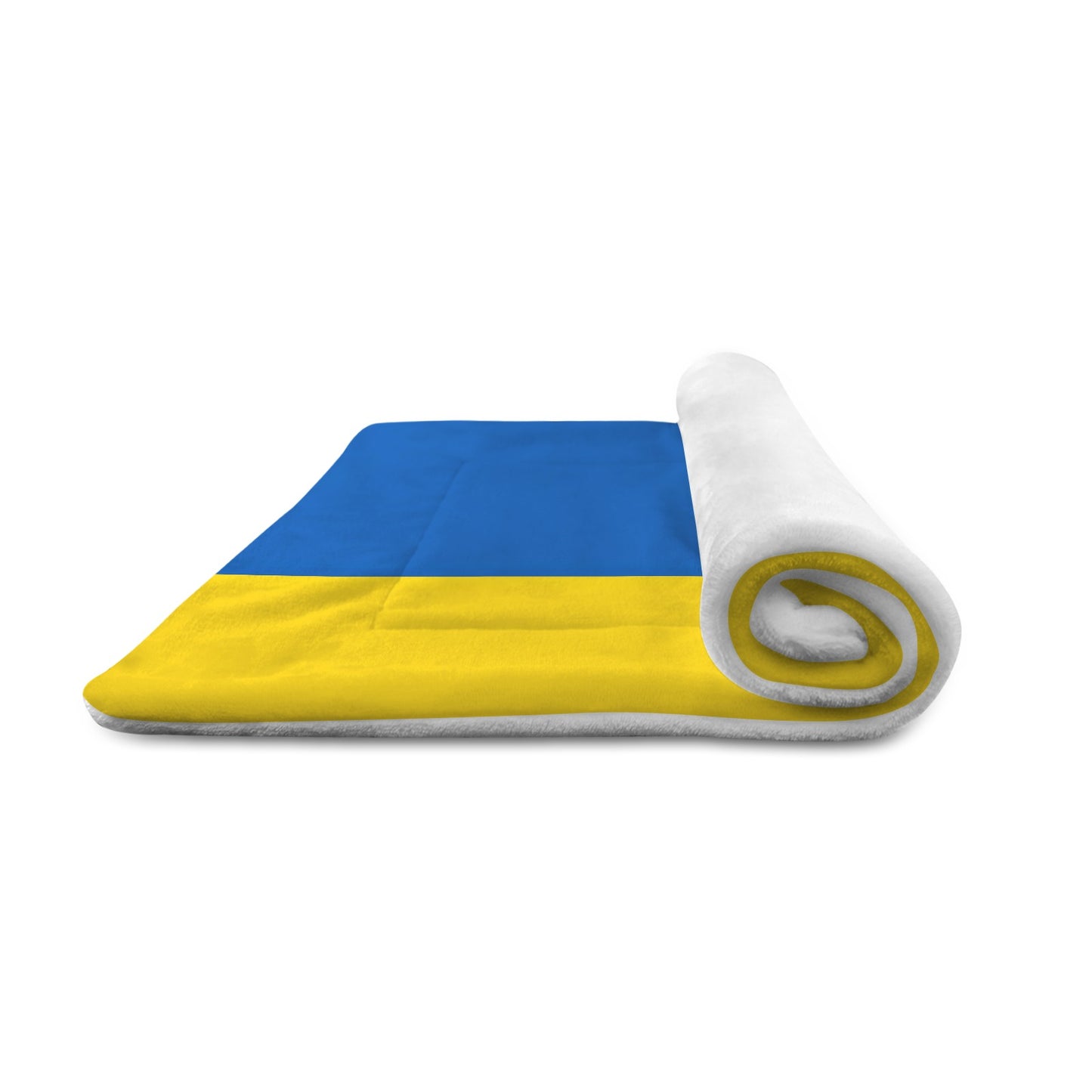 Ukraine Flag Inspired Pet Mat 25x18inch (Made in the USA)