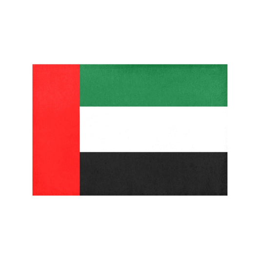 United Arab Emirates Flag Placemats 12" x 18" (Set of 6)