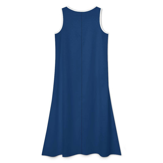 Pennsylvania Flag Inspired Sleeveless High-Low Hem Dress
