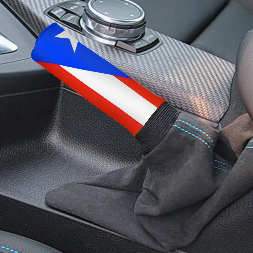 Costa Rica Flag Inspired Gear Lever Cover+Hand Brake Cover