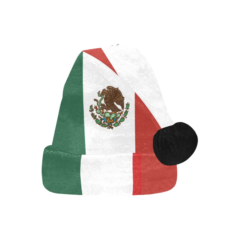 Mexico Flag Inspired Christmas Santa Hat