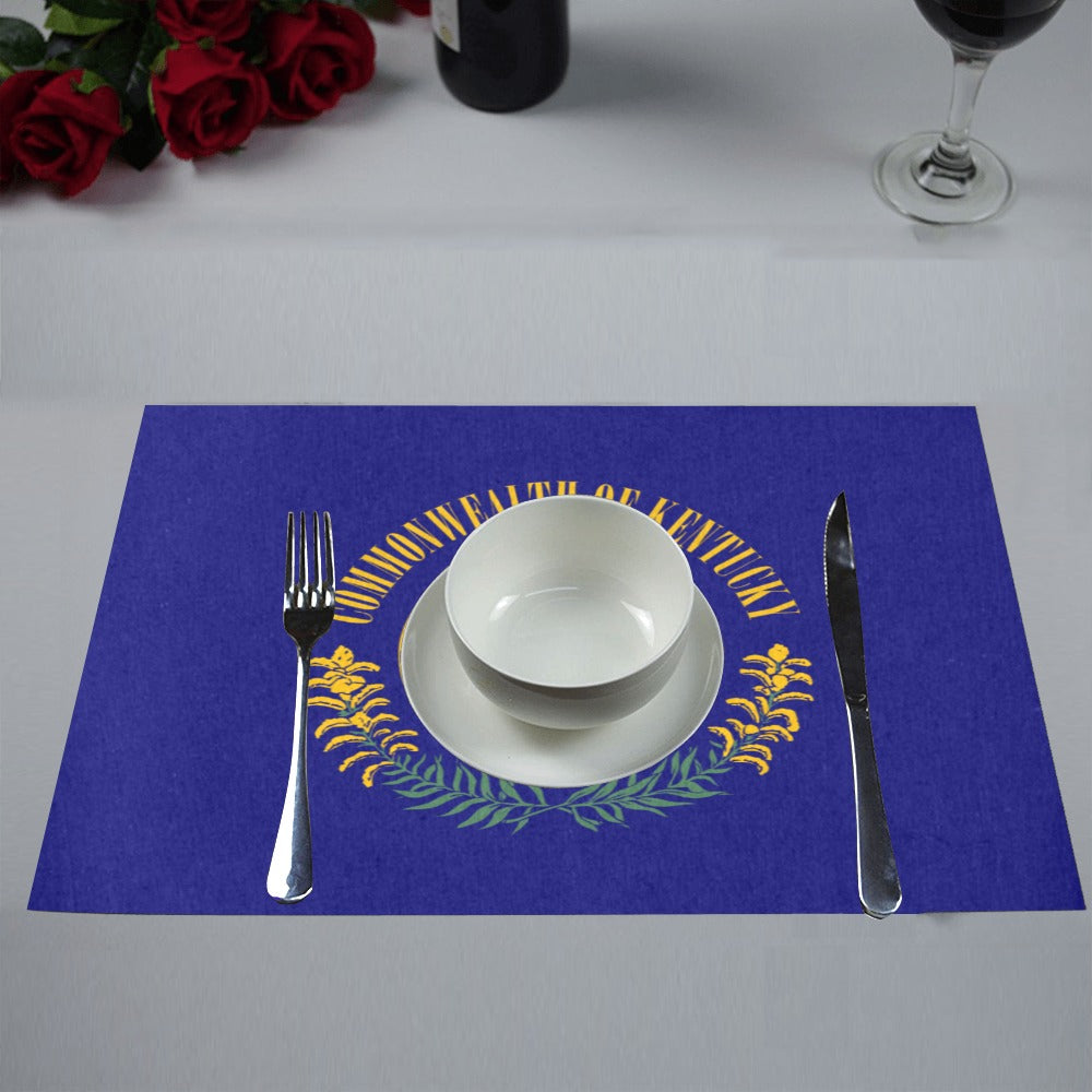 Kentucky Flag Placemats 12" x 18" (Set of 6)
