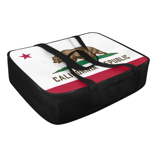 California Flag Inspired Insulated Casserole Carrier – Durable Hot & Cold Food Bag