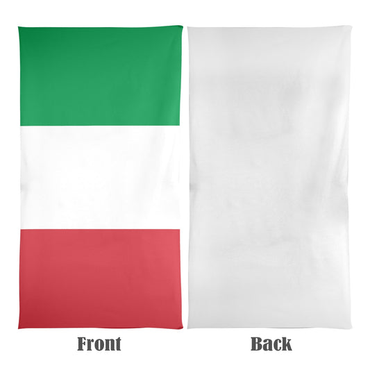 Italy Flag Inspired Beach Towel 31"x71" (Made in USA)