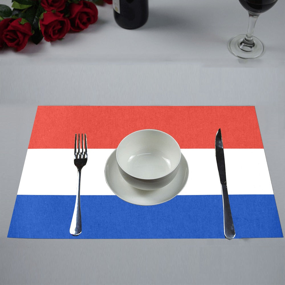 Paraguay Flag Placemats 12" x 18" (Set of 6)