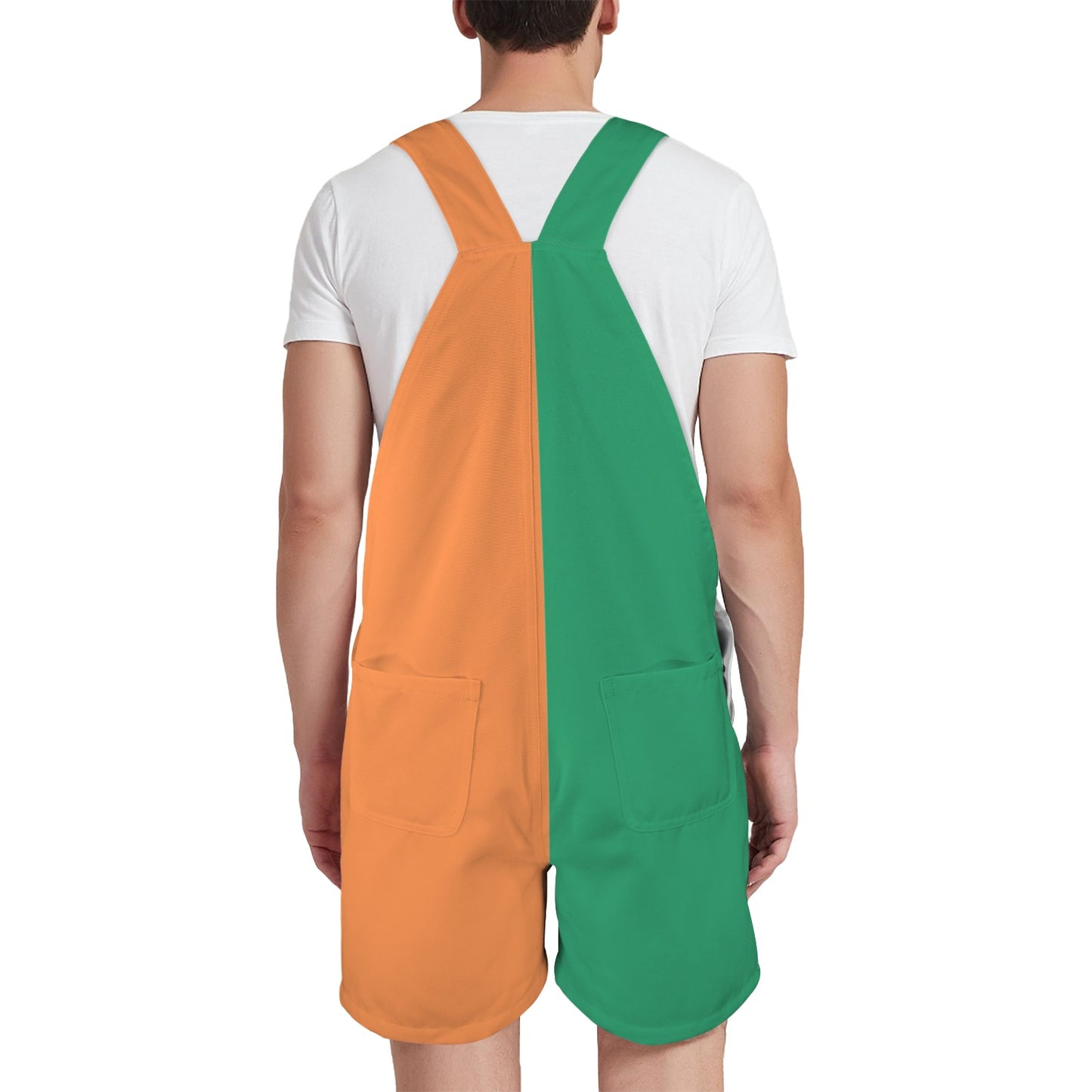 Ireland Flag Inspired Unisex Suspender Jumpsuit