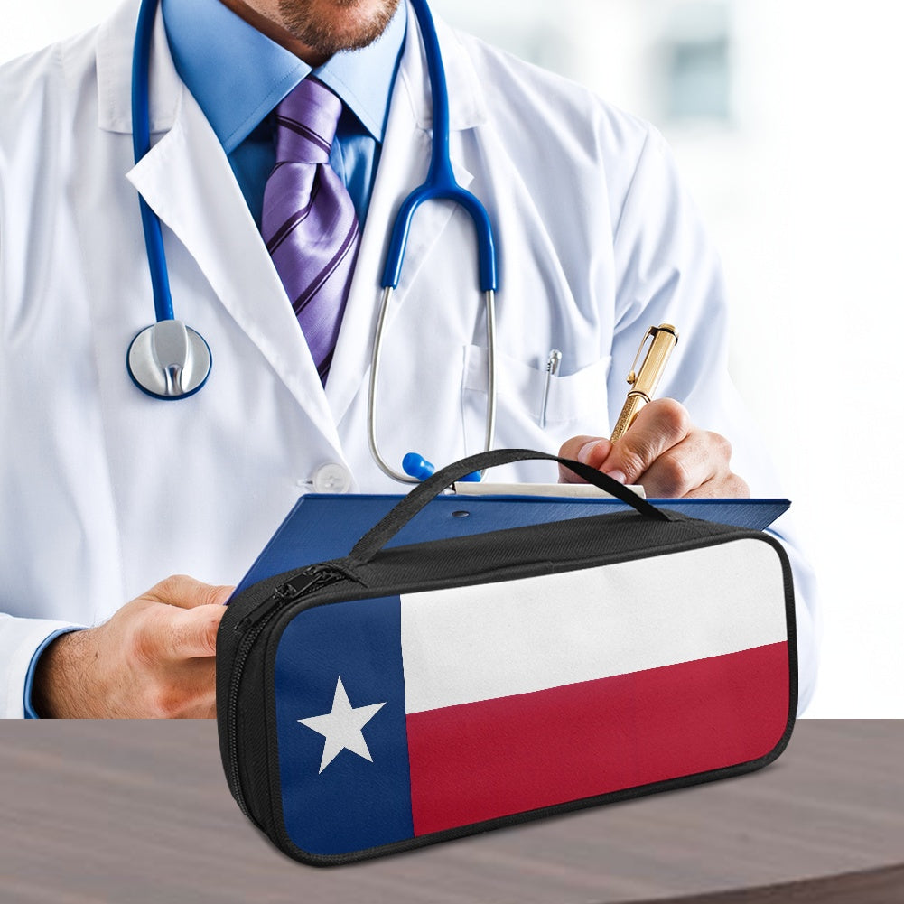 Texas Flag Inspired Stethoscope Storage Bag