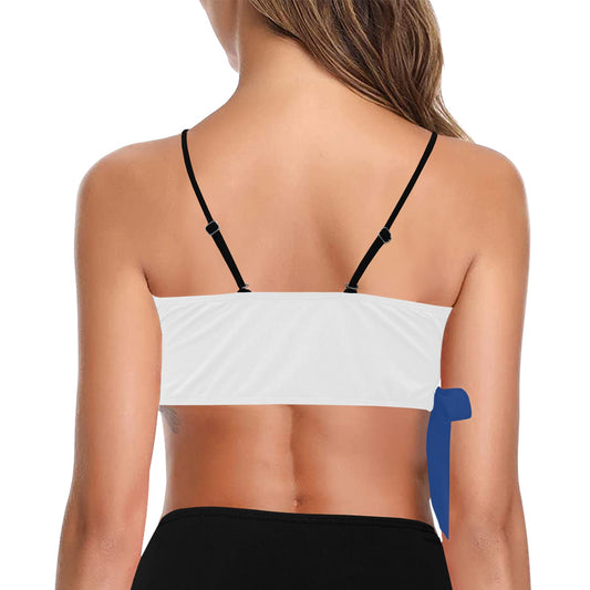 Netherlands Flag Inspired Knot Side Bikini Top