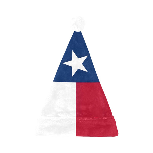 Texas Flag Christmas Santa Hat