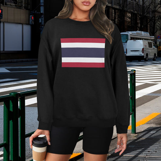 Thailand Flag Unisex Fleece Sweatshirt (Made in the USA)