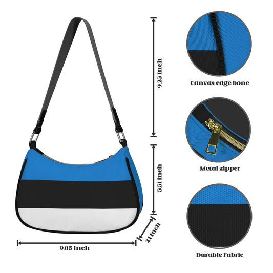 Estonia Flag Inspired Women's Shoulder Bag