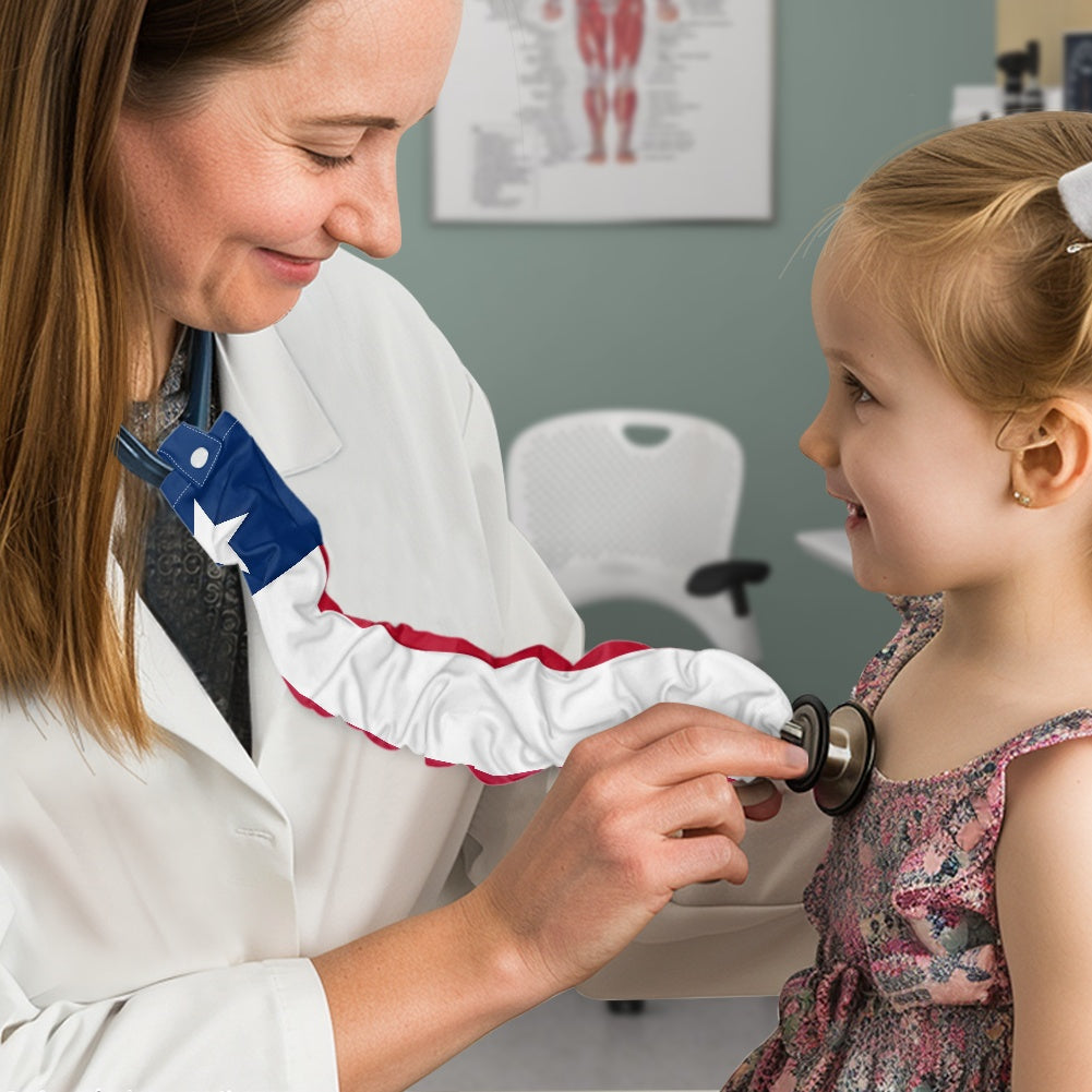 Texas Flag Stethoscope Cover – Show Your Lone Star Pride in Healthcare (Free US Shipping)