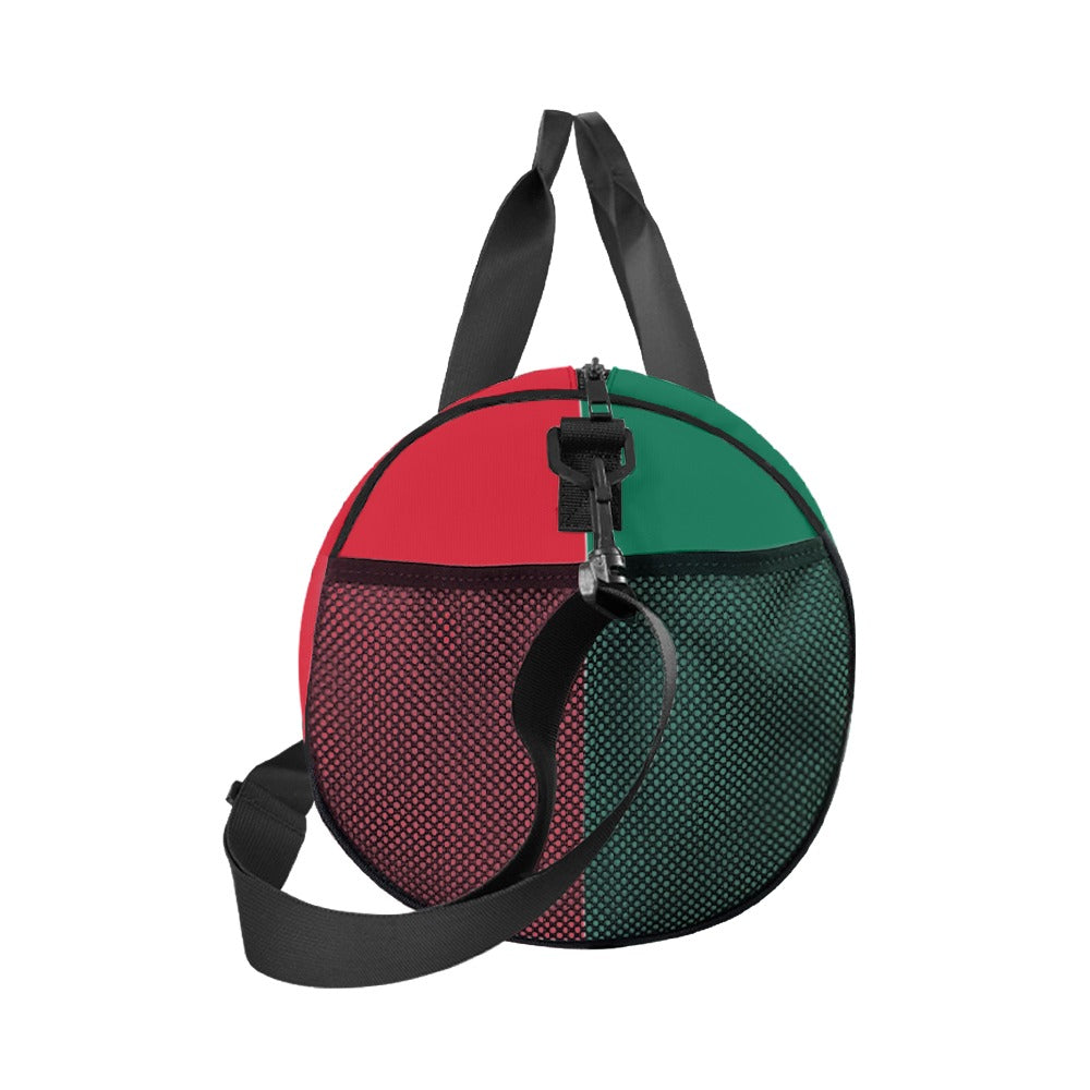 Mexico Flag Inspired Travel Duffel Bag