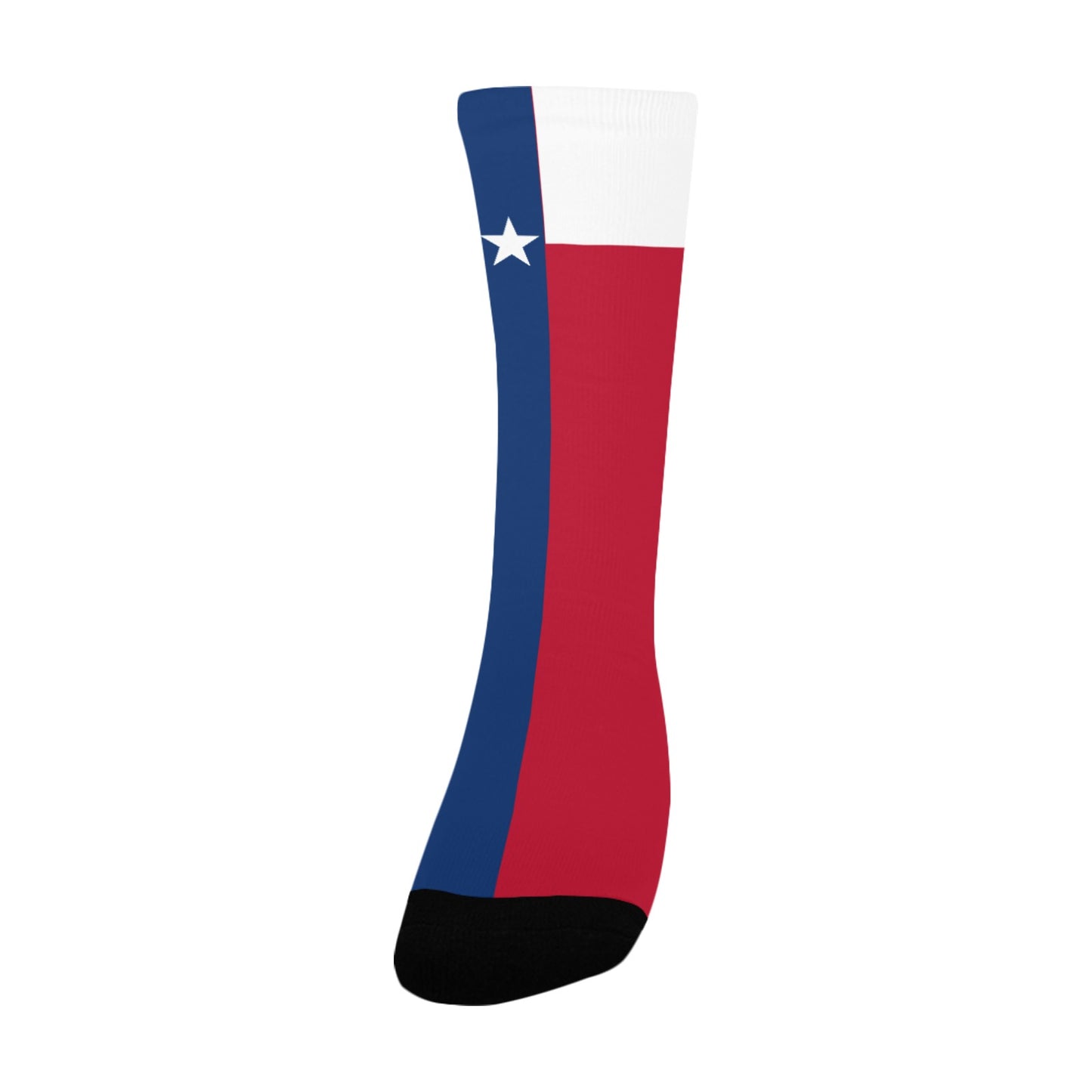 Texas Flag Inspired Women's Custom  Socks | Ships from USA