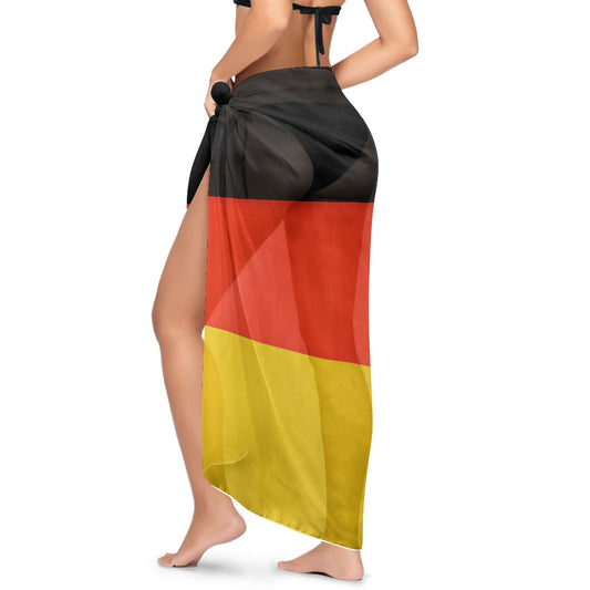 Germany Flag Inspired Bikini Cover-Up