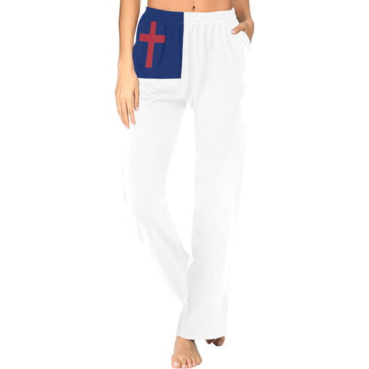 Christian Flag Women's Pajama Trousers Made in the USA