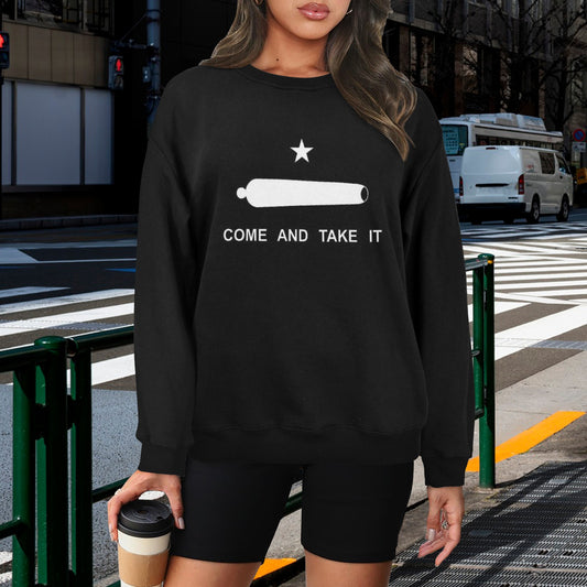 Come and Take It Flag Unisex Fleece Sweatshirt (Made in the USA)