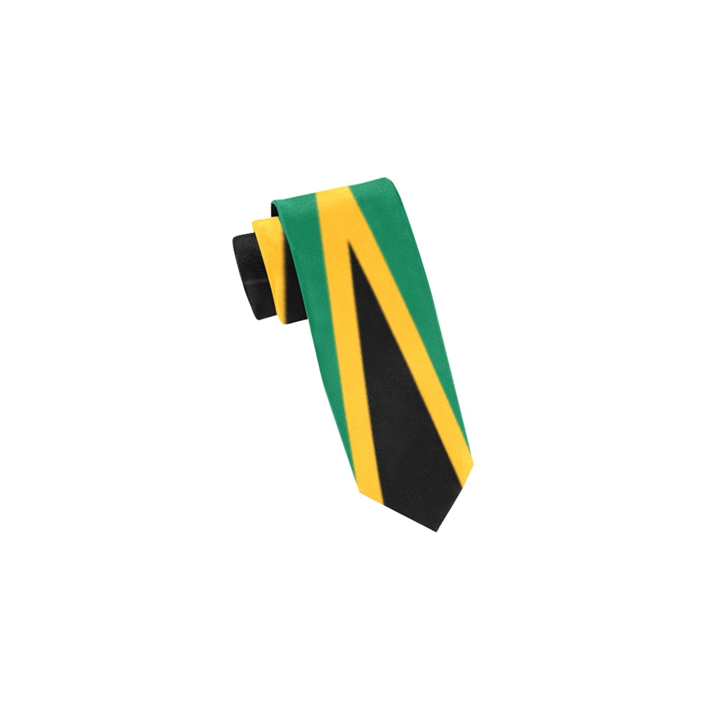Jamaica Flag Inspired Classic Necktie (Two Sides)