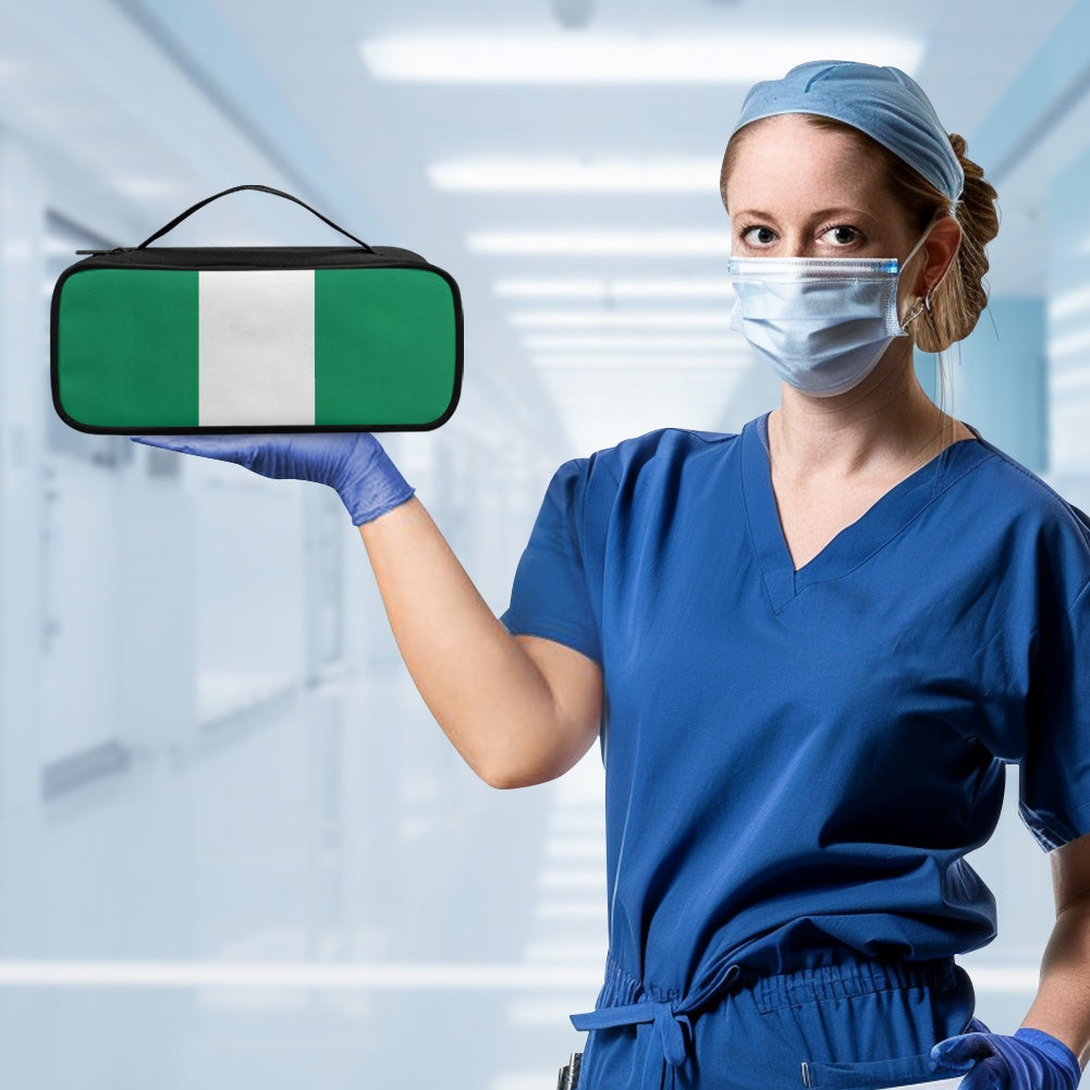 Nigeria Flag Inspired Stethoscope Storage Bag