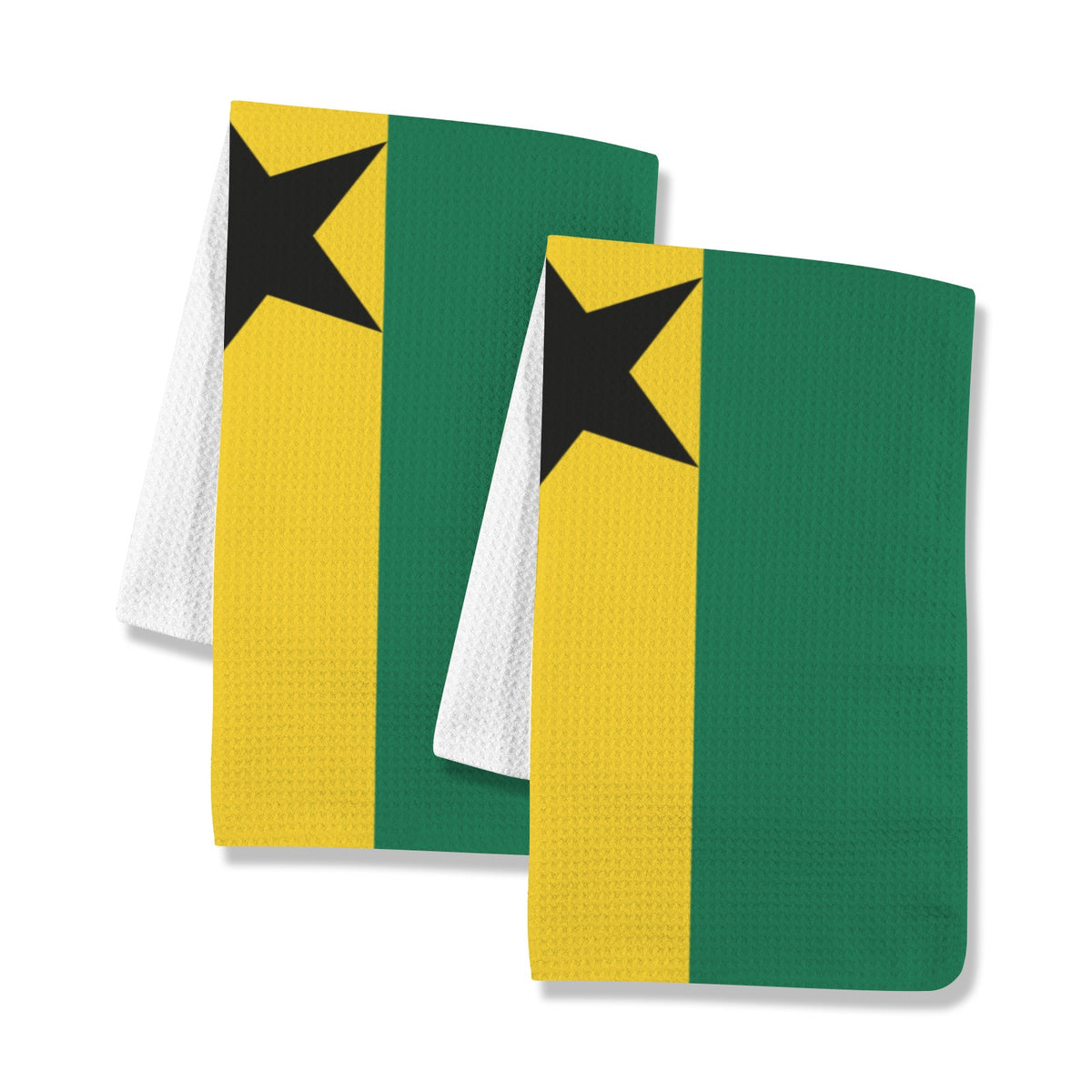 Ghana Flag Inspired Kitchen Towel 40X60cm (Pack of 2) | Printed In the USA