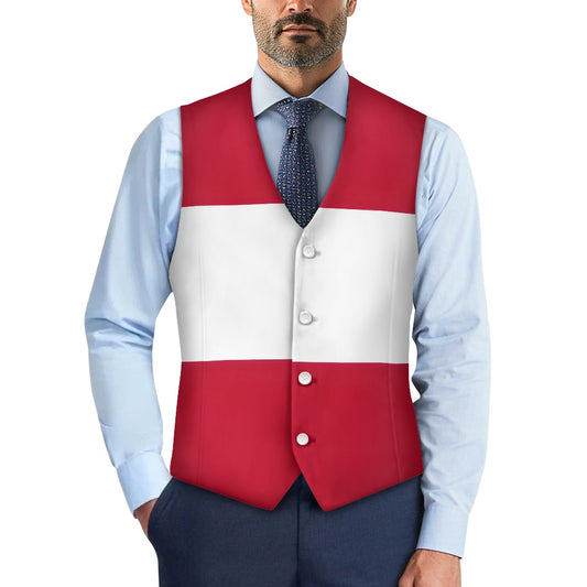 Austria Flag Suit vest jacket