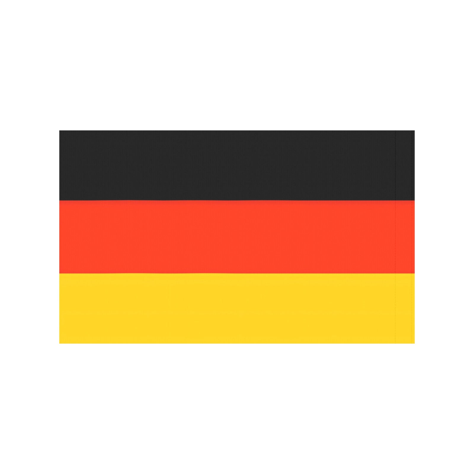"Luv My Flag Germany flag, black-red-yellow horizontal stripes."
